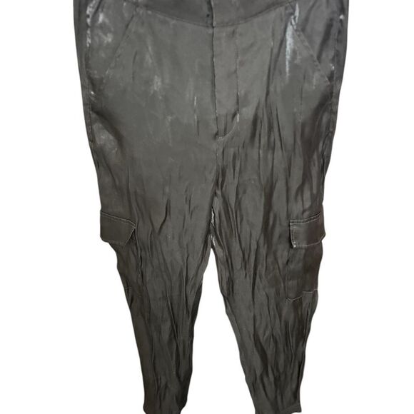 By anthropologie cargo shimmer shine jogger  charcoal Gray small - Picture 8 of 14